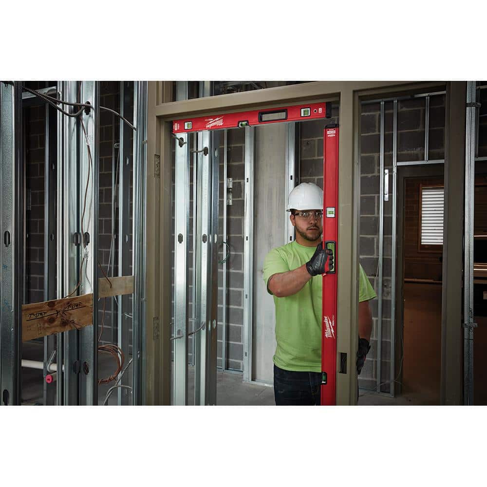 10 in. /24 in. /48 in. /78 in. REDSTICK Magnetic Box and Torpedo Level Set