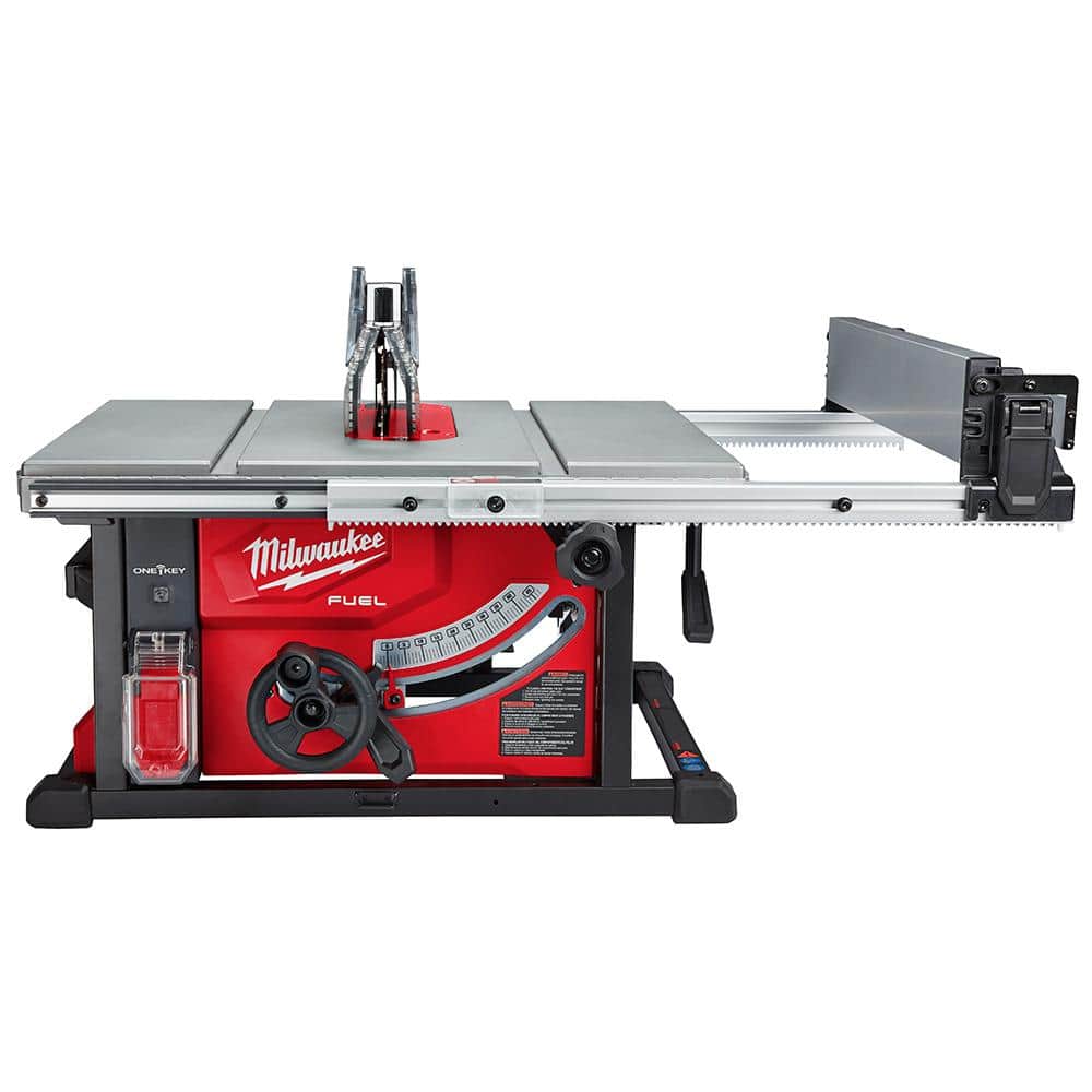 M18 FUEL 18V Lithium-Ion Brushless 10 in. Cordless Dual Bevel Sliding Compound Miter Saw with 8-1/4 in. Table Saw