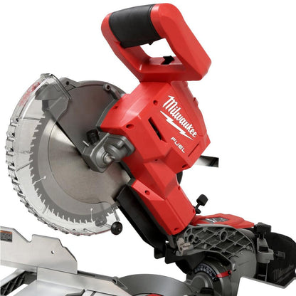 M18 FUEL 18V Lithium-Ion Brushless 10 in. Cordless Dual Bevel Sliding Compound Miter Saw with 8-1/4 in. Table Saw