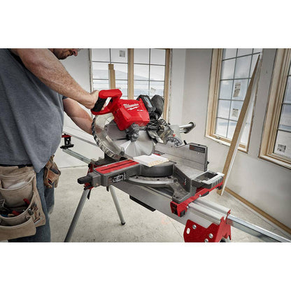 M18 FUEL 18V Lithium-Ion Brushless Cordless 12 in. Dual Bevel Sliding Compound Miter Saw (Tool-Only)