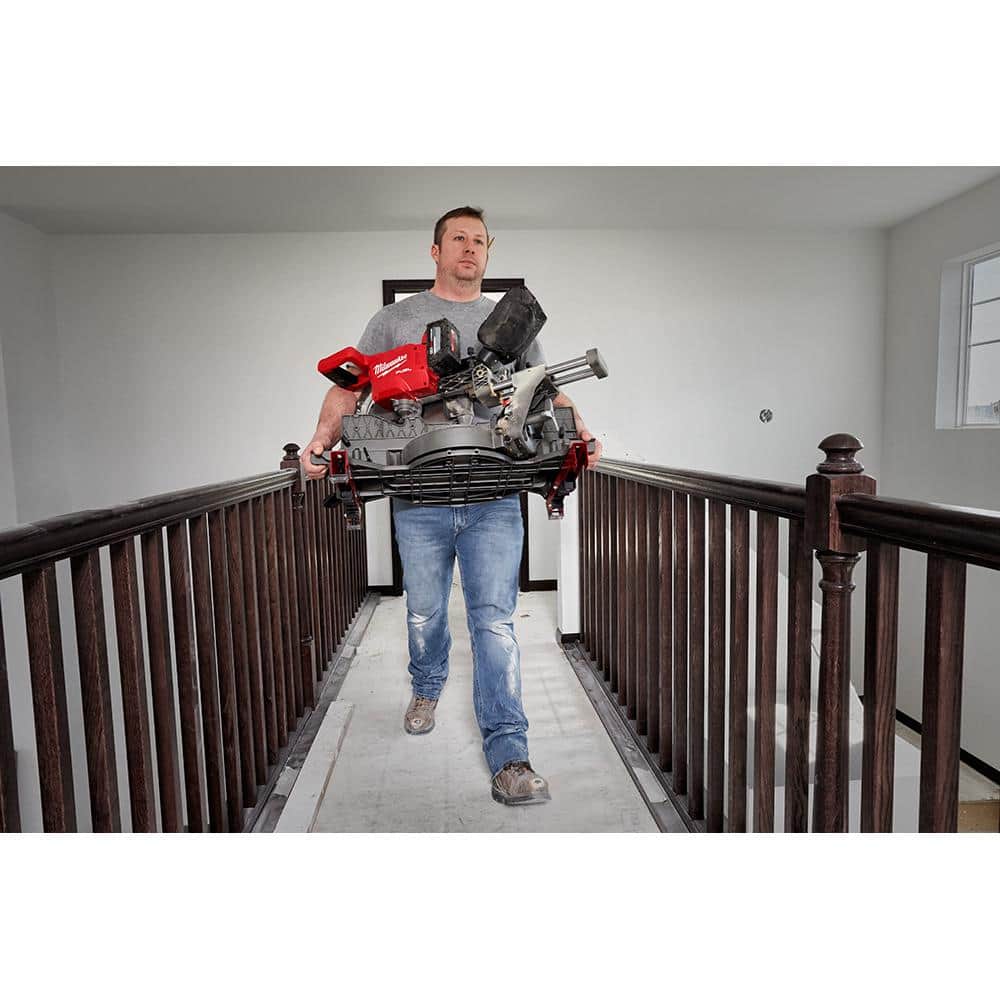 M18 FUEL 18V Lithium-Ion Brushless Cordless 12 in. Dual Bevel Sliding Compound Miter Saw (Tool-Only)