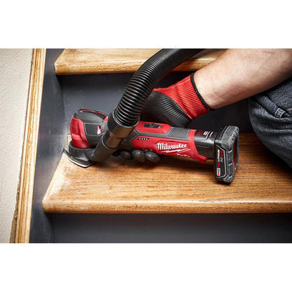 M12 FUEL 12V Lithium-Ion Cordless Oscillating Multi-Tool with M12 XC 5.0 Ah Battery (2-Pack) Starter Kit and Charger