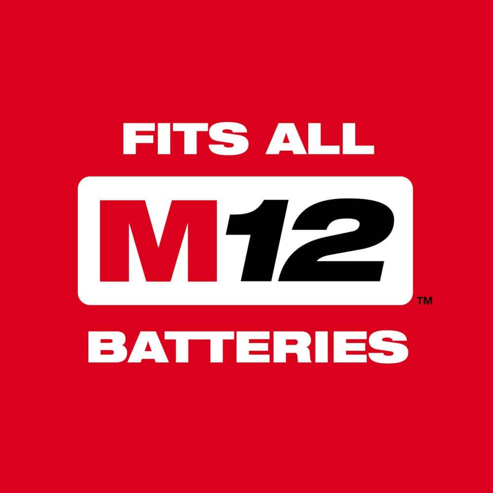 M12 12-Volt Lithium-Ion Cordless Palm Nailer Kit with One 1.5Ah Battery, Charger and Tool Bag