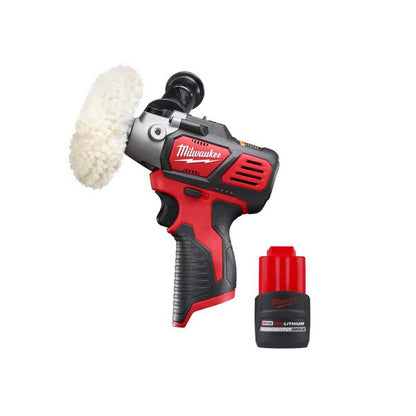 M12 12-Volt Lithium-Ion Cordless Variable Speed Polisher/Sander w/M12 12V Lithium-Ion CP High Output 2.5 Ah Battery Pack