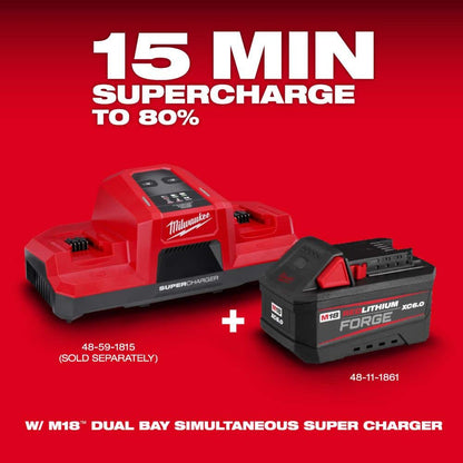 M18 18V Lithium-Ion REDLITHIUM FORGE 6.0 Ah Battery Pack (2-Pack)
