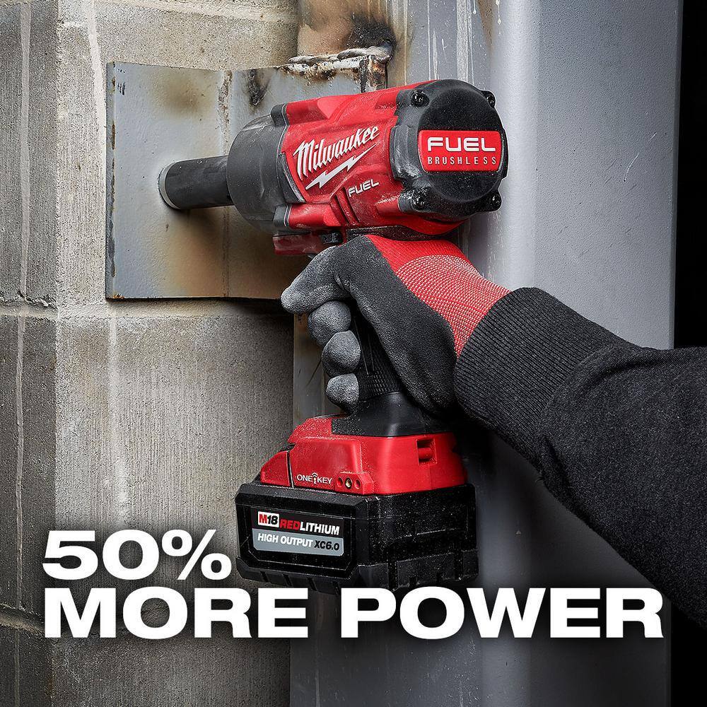 M18 18-Volt Lithium-Ion High Output 6.0 Ah and 3.0 Ah Battery (2-Pack)
