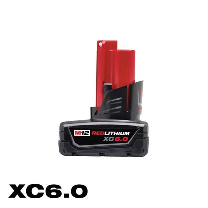 M12 12-Volt Lithium-Ion XC Extended Capacity 6.0Ah Battery Pack