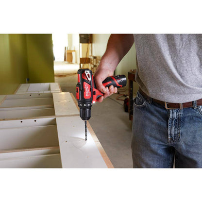 M12 12-Volt Lithium-Ion Cordless 2-Tool Combo Kit with M12 12-Volt Lithium-Ion Cordless 3/8 in. Crown Stapler