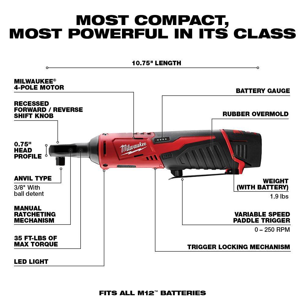M12 12-Volt Lithium-Ion Cordless 5-Tool Combo Kit w/SHOCKWAVE Impact Duty Alloy Steel Screw Driver Bit Set (25-Piece)