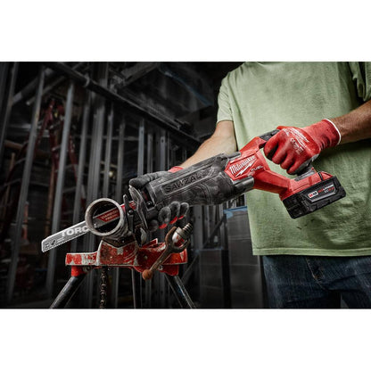 M18 FUEL 18V Lithium-Ion Brushless Cordless Combo Kit with (2) 5.0 Ah Batteries (7-Tool) & Deep Cut Band Saw