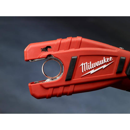 M12 12-Volt Lithium-Ion Force Logic Cordless Press Tool Kit with M12 Copper Tubing Cutter (3 Jaws Included)