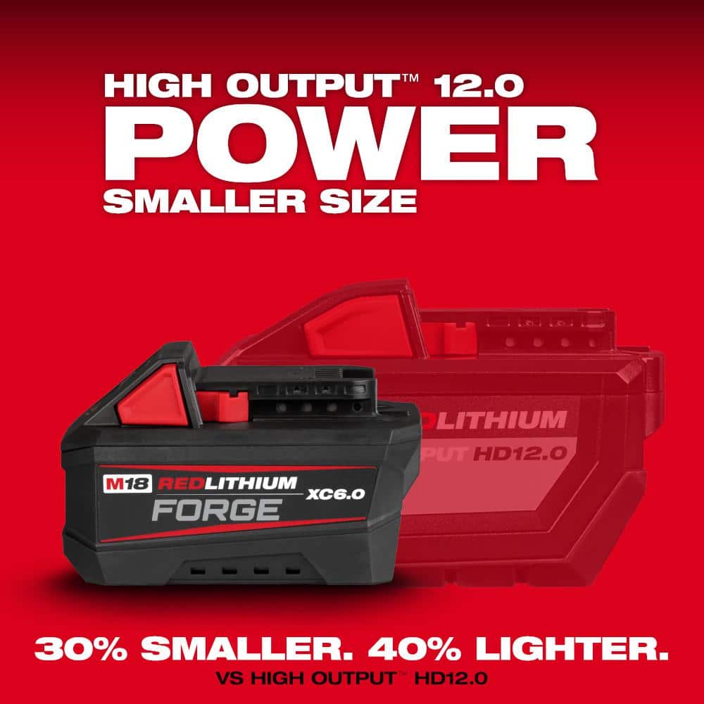 M18 FUEL 18-V Lithium-Ion Brushless Cordless Sawzall Reciprocating Saw Kit with (1) FORGE 6.0Ah Battery