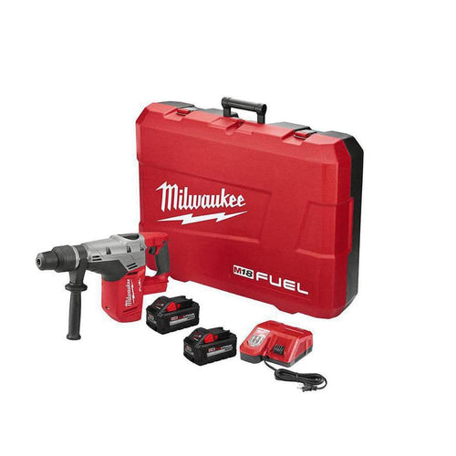M18 FUEL 18V Lithium-Ion Brushless Cordless 1-9/16 in. SDS-Max Rotary Hammer Kit w/ Two 8.0Ah Batteries & Hard Case