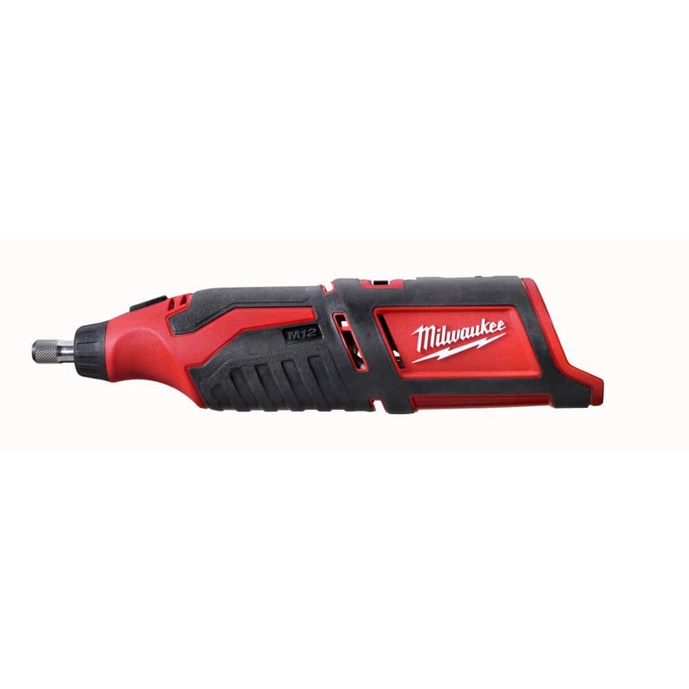 M12 12V Lithium-Ion Cordless Rotary Tool w/Compact Battery Pack 2.0Ah and Charger Starter Kit
