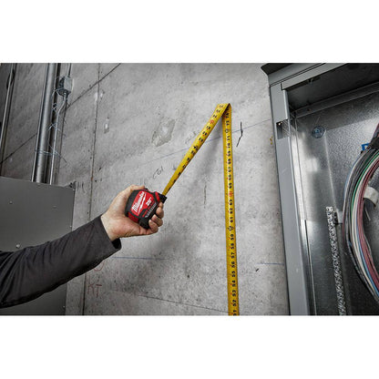 25 ft. x 1-5/16 in. Wide Blade Magnetic Tape Measure with 17 ft. Reach