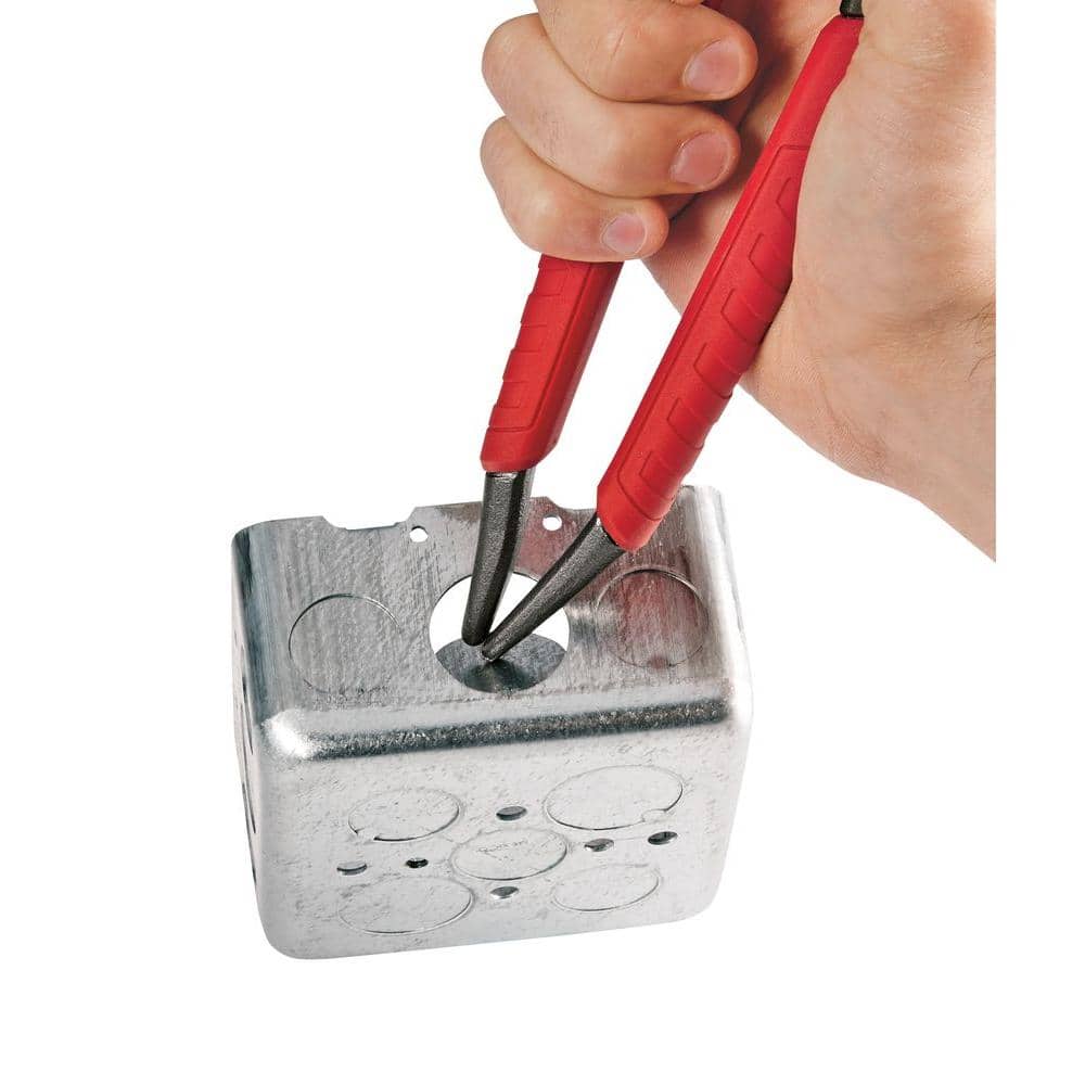 6 in. and 10 in. Straight-Jaw Pliers Set (2-Piece)