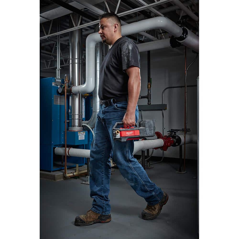 M18 18-Volt 1/4 hp. Lithium-Ion Cordless Transfer Pump with M18 18-Volt 5.0 Ah Lithium-Ion XC Battery Pack