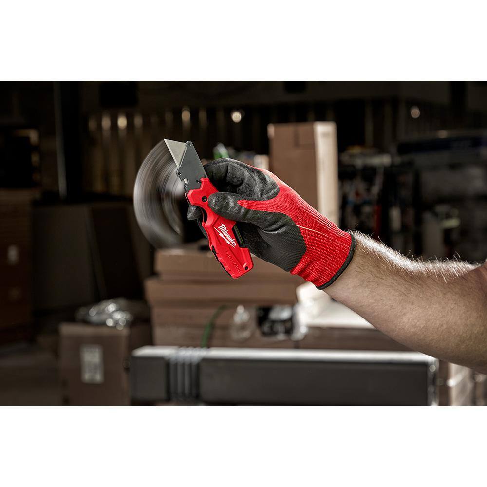 FASTBACK 6-in-1 Folding Utility Knives with General Purpose Blade