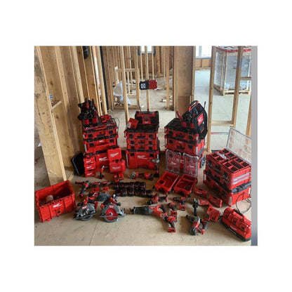 PACKOUT 22 in. Medium Red Tool Box with 75 lbs. Weight Capacity