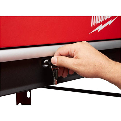 40 in. 2-Drawer Steel Work Cart